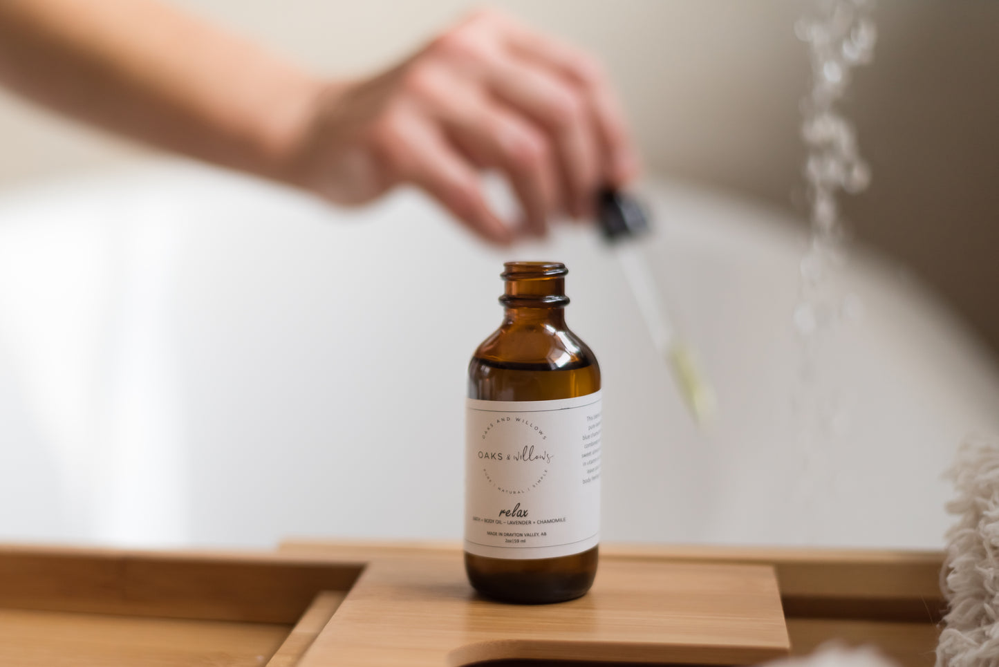 relax bath/body massage oil